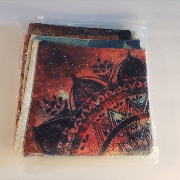 Mandala Pillow Covers (4) - Picture 2 of 7